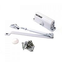 Доводчик NOTEDO DC-060 EN3 (60кг), с рычажной тягой, белый Доводчик NOTEDO DC-060 EN3 (60кг), с рычажной тягой, белый