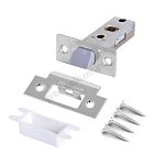 Защёлка межкомнатная 400 СР (блистер) /15/90/ 00011806 Защёлка межкомнатная 400 СР (блистер) /15/90/ 00011806