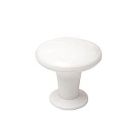 Ручка-кнопка Б пластмассовая d=60 мм, белый, 00008518 Ручка-кнопка Б пластмассовая d=60 мм, белый, 00008518