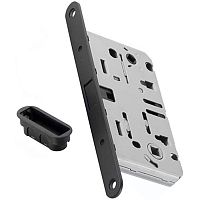 Защелка магнитная врезная LM 5212OL BL матовый черный,сантехническая Защелка магнитная врезная LM 5212OL BL матовый черный,сантехническая