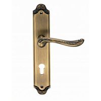 Ручка на дл.планке,под ключ. цил. ACANTO ANT. COFFEE (CL)ант. кофе Ручка на дл.планке,под ключ. цил. ACANTO ANT. COFFEE (CL)ант. кофе