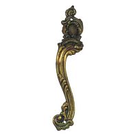 Ручка-скоба 128 мм BRASS керамика с металлом, античное серебро, 15.090.128.PO23W.16*** Ручка-скоба 128 мм BRASS керамика с металлом, античное серебро, 15.090.128.PO23W.16***