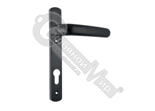 Гарнитур нажимной HP-92-AG-BL с пружиной, черный 120301 S-Locked