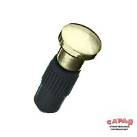 Заглушка рейлинга с держателем, модерн, латунь М16 ОТпростой, 19218*** Заглушка рейлинга с держателем, модерн, латунь М16 ОТпростой, 19218***