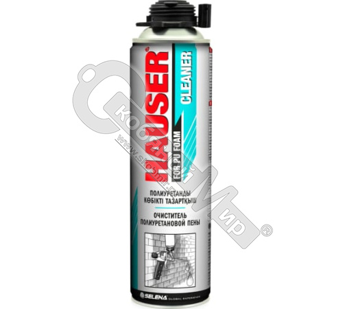 Очиститель монтажной пены, Hauser (Хаузер), 650 мл (360 г),  13765