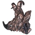 Крючок "Горный архар" патина медь Крючок "Горный архар" патина медь