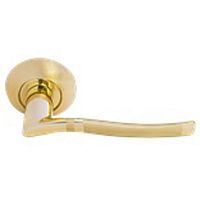 Ручка дверная MORELLI,МН-04 SG/GP"Фонтан",мат.зол/золото Ручка дверная MORELLI,МН-04 SG/GP"Фонтан",мат.зол/золото