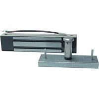 Электромагнитный замок ML-100 (К) ,цвет: серый с планкой Электромагнитный замок ML-100 (К) ,цвет: серый с планкой