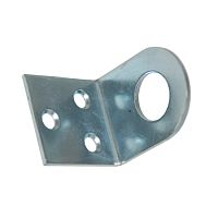 Проушина для замка 40х90 мм, гнутая, цинк, 123 /150/ Проушина для замка 40х90 мм, гнутая, цинк, 123 /150/