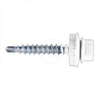 Саморез кровельный КРсZP RAL9003 4,8х51 ярко-белый /50/ Саморез кровельный КРсZP RAL9003 4,8х51 ярко-белый /50/