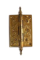 Петли ун.фигур. 127х89 мм BRW01-GP,полир.зол.,(4ВВ),(Пара) из латуни Петли ун.фигур. 127х89 мм BRW01-GP,полир.зол.,(4ВВ),(Пара) из латуни