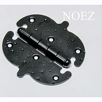 Петля накладная фигурн. НОЭЗ ПН 5-110-S черный матовый (20) Петля накладная фигурн. НОЭЗ ПН 5-110-S черный матовый (20)