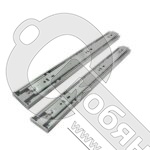 Направляющие шариковые 600х45 мм, полного выдвижения, 0607 /15/ фото 2 Направляющие шариковые 600х45 мм, полного выдвижения, 0607 /15/ фото 2