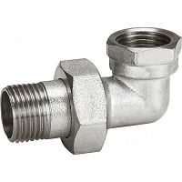 Американка 1/2'', внутренняя-наружная резьба (FM), угловая, AQuafit, 02586 /100/10/ Американка 1/2'', внутренняя-наружная резьба (FM), угловая, AQuafit, 02586 /100/10/