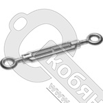 Талреп кольцо-кольцо М16 DIN1480 /1/ фото 2 Талреп кольцо-кольцо М16 DIN1480 /1/ фото 2