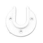 Штангодержатель накладной "Классик" №23 белый, (2000/100) Штангодержатель накладной "Классик" №23 белый, (2000/100)