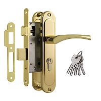 Замок врезной 710-55 мм (золото) 16976 Замок врезной 710-55 мм (золото) 16976