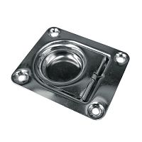 Ручка палубная потайная 65х56х1 нерж.подпружиненная ЛИТАЯ 11462 Ручка палубная потайная 65х56х1 нерж.подпружиненная ЛИТАЯ 11462