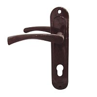 Ручка на планке РДП-2-023-85Ц  ШОКОЛАД,цилиндр /15/