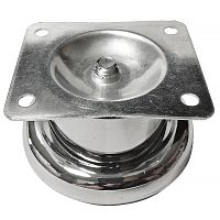 Ножка мебельная 45х40 мм, хром, 109195 Ножка мебельная 45х40 мм, хром, 109195