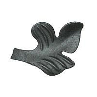 Лист кованый левый 80х55 мм Лист кованый левый 80х55 мм