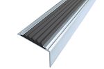 Алюминиевый уголок с резиновой вставкой 37,5х23х900 мм, 11584 Алюминиевый уголок с резиновой вставкой 37,5х23х900 мм, 11584