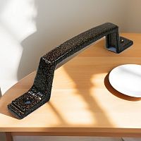 Ручка-скоба оконная РС-80.02-С антик бронза (50) Ручка-скоба оконная РС-80.02-С антик бронза (50)