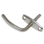 Ручка оконная РО-8 б/мех. никель/ручка Р1 к завертке ЗР2-1Б) Ручка оконная РО-8 б/мех. никель/ручка Р1 к завертке ЗР2-1Б)