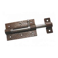 Задвижка дверная ЗД-07, полимер медь /20/ Задвижка дверная ЗД-07, полимер медь /20/