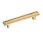 Ручка-скоба 96 мм BRASS, эксклюзивная коллекция, глянцевое золото 24 k, 15.138.96 VS 05 19*** Ручка-скоба 96 мм BRASS, эксклюзивная коллекция, глянцевое золото 24 k, 15.138.96 VS 05 19***