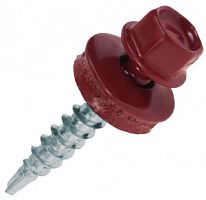 Саморез кровельный RAL3005 4,8х29 красное вино /50/ Саморез кровельный RAL3005 4,8х29 красное вино /50/