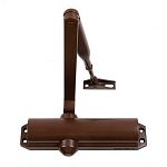 Доводчик NOTEDO DC-120-I EN5 (120кг), с рычажной тягой, коричневый Доводчик NOTEDO DC-120-I EN5 (120кг), с рычажной тягой, коричневый