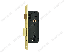 Замок врезной под цилиндр, М2302 PB 40х85 мм, золото Замок врезной под цилиндр, М2302 PB 40х85 мм, золото