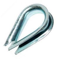 Коуш для стальных канатов 12мм. DIN6899 /5/ Коуш для стальных канатов 12мм. DIN6899 /5/