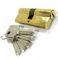 Цилиндровый механизм латунь 80 мм с перфокарт.(40+40) СК 5кл.6080 П*** Цилиндровый механизм латунь 80 мм с перфокарт.(40+40) СК 5кл.6080 П***