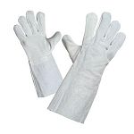 Краги спилковые пятипалые, голубые Краги спилковые пятипалые, голубые