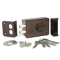 Замок накладной ЗН 1-3-1 медь (16) Замок накладной ЗН 1-3-1 медь (16)