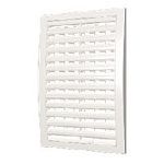 Решётка вентиляционная регулируемая 250х250 мм, АБС, 2525РРП Решётка вентиляционная регулируемая 250х250 мм, АБС, 2525РРП