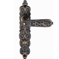 Ручка на дл.наклад. фиксатор ARABESCO BL. SILVER (OL),черненое серебро Ручка на дл.наклад. фиксатор ARABESCO BL. SILVER (OL),черненое серебро