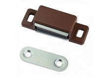 Защелка мебельная магнитная 72 мм, коричневый, 006565 (108) /40/ Защелка мебельная магнитная 72 мм, коричневый, 006565 (108) /40/