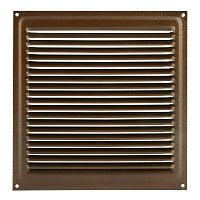 Решетка вентиляционная 200х200 мм, старая бронза, 2182 Решетка вентиляционная 200х200 мм, старая бронза, 2182