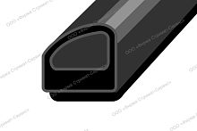 Уплотнитель PS-145 14,5х14 мм, черный, 90 м (2 шт./уп.) Уплотнитель PS-145 14,5х14 мм, черный, 90 м (2 шт./уп.)