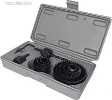 Набор кольцевых пил по дереву 19-67 мм,  294-530-19067 Набор кольцевых пил по дереву 19-67 мм,  294-530-19067