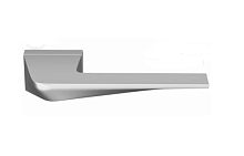 Ручка дверная PAL-203-SQ SC Silver, «Сингапур», цвет - матовый хром Ручка дверная PAL-203-SQ SC Silver, «Сингапур», цвет - матовый хром