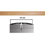 Порог АЛ-163-С 1,8м АКАЦИЯ, Стык алюминевый узкий, 25 мм Порог АЛ-163-С 1,8м АКАЦИЯ, Стык алюминевый узкий, 25 мм