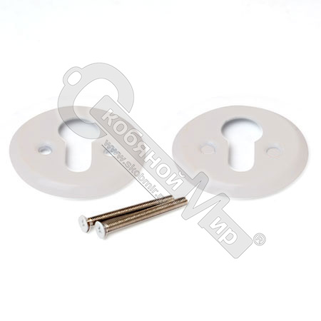 Накладка цилиндровая Apecs DP- С-06(55)-W бел. Накладка цилиндровая Apecs DP- С-06(55)-W бел.