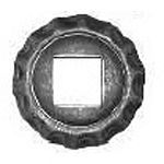 Подпятник штампованный 62х62 мм кв 24 мм 19465-24 Подпятник штампованный 62х62 мм кв 24 мм 19465-24