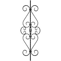 Балясина 900х320 мм квадрат 12 0305Т Балясина 900х320 мм квадрат 12 0305Т