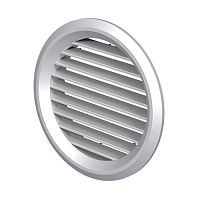 Решетка вентиляционная круглая МВ 100бВс (MV 100), белая Решетка вентиляционная круглая МВ 100бВс (MV 100), белая