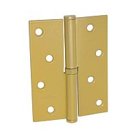 Петля прав. 100*75*2,5 желт. Латунина-С